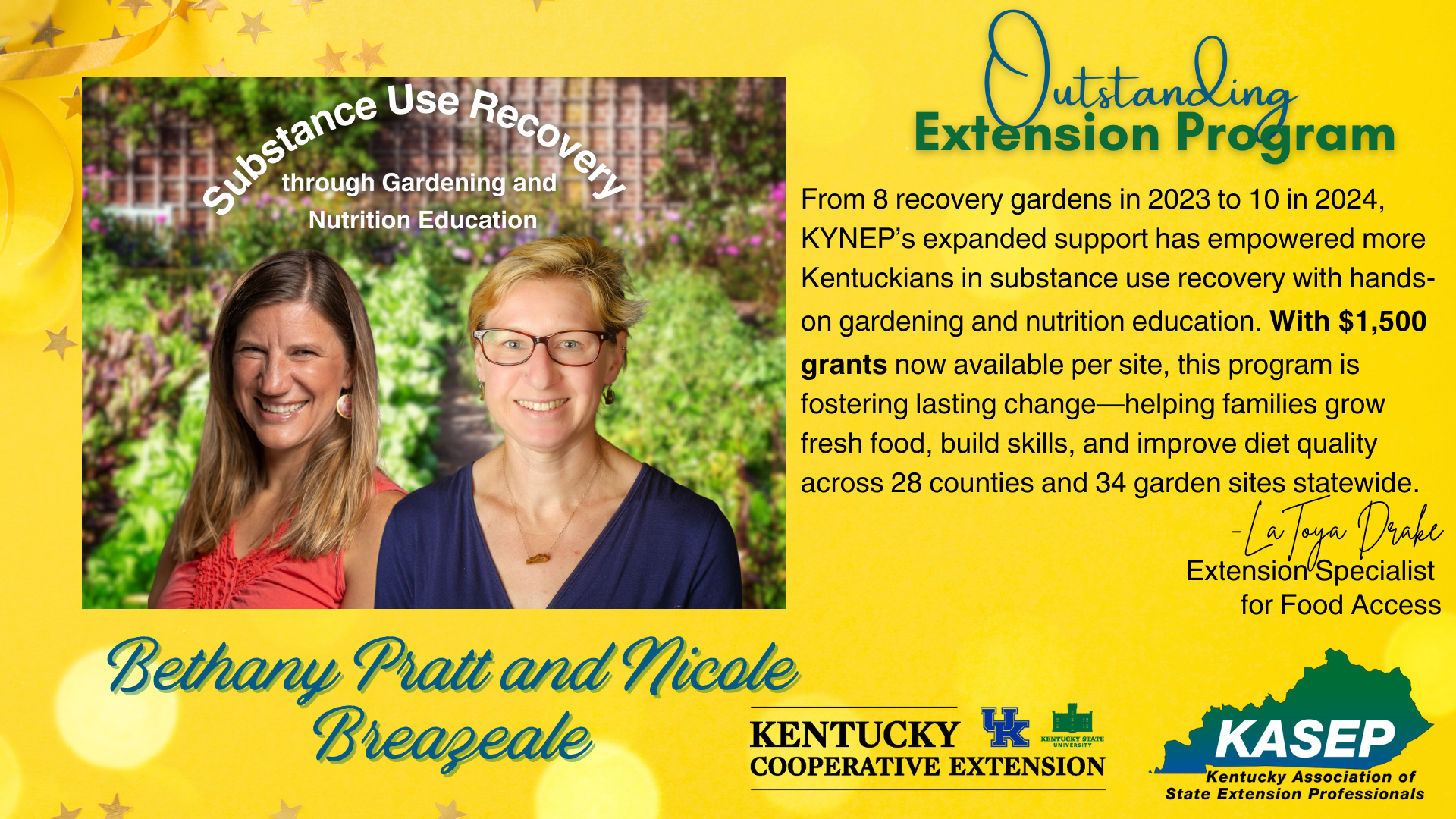 Outstanding extension program - KYNEP's